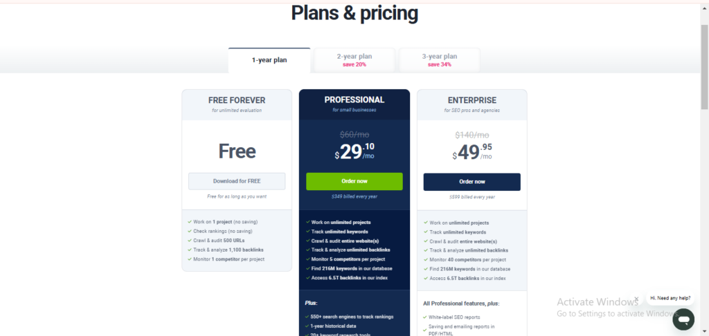Pricing and Licensing