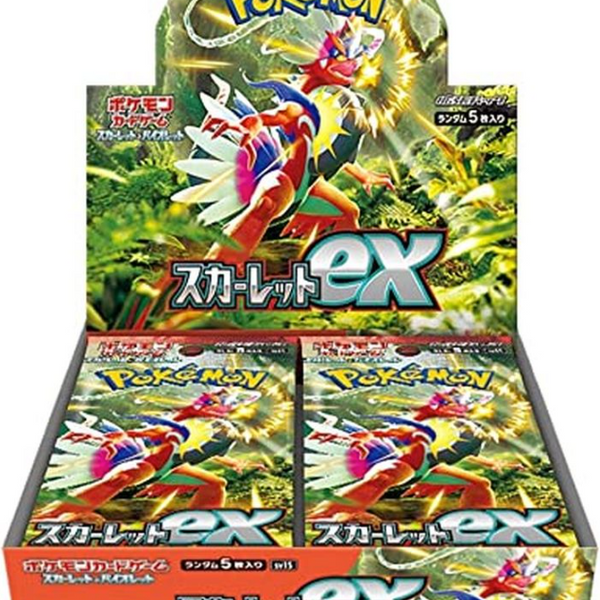 Pokémon Card Game Scarlet & Violet Expansion Pack – Scarlet ex Box