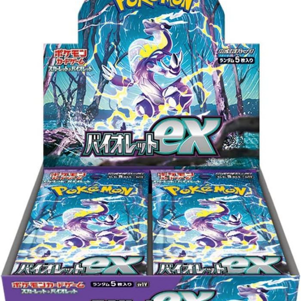 Pokémon Card Game Scarlet & Violet Expansion Pack – Violet ex Box