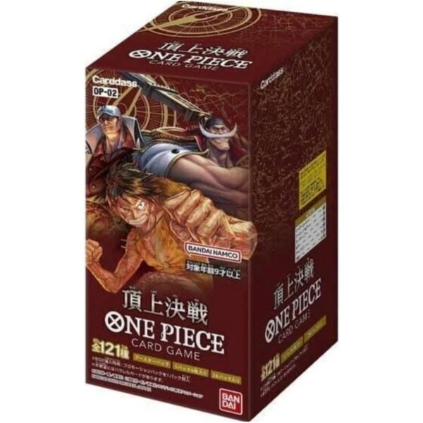 One Piece Card Game Paramount War OP-02 – One Piece Booster Box Japanese