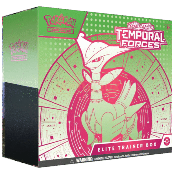 POKEMON TEMPORAL FORCES ENGLISH ELITE TRAINER BOX – IRON LEAVES