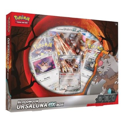 Pokemon Bloodmoon Ursaluna ex Box