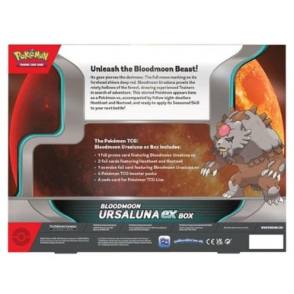 Pokemon Bloodmoon Ursaluna ex Box