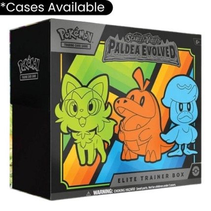 Pokemon Paldea Evolved Elite Trainer Box ETB