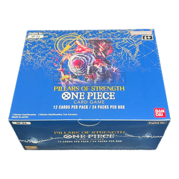 ONE PIECE PILLARS OF STRENGTH OP-03 ENGLISH BOOSTER BOX