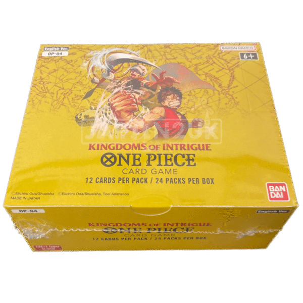 ONE PIECE KINGDOMS OF INTRIGUE OP-04 ENGLISH BOOSTER BOX