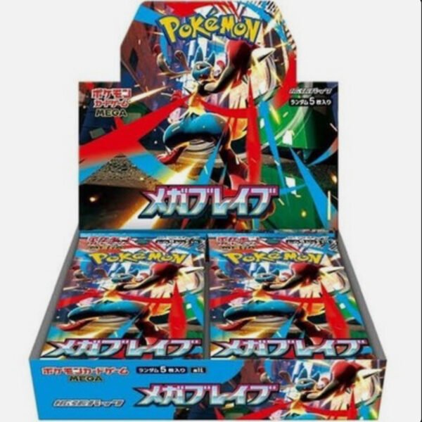 Pokemon Card Mega Brave Box with Shrink Japanese　