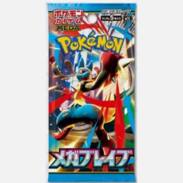 Pokemon Card Mega Brave Box with Shrink Japanese　