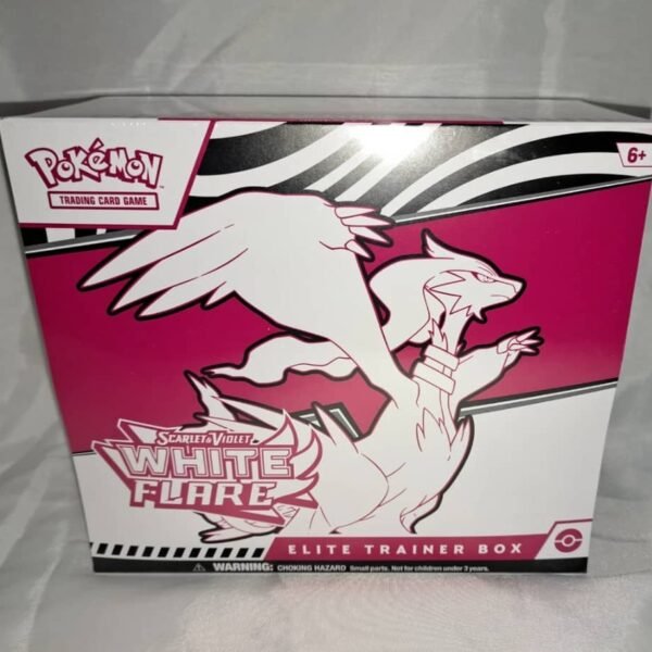 Pokémon TCG: Scarlet & Violet – White Flare Elite Trainer Box (ETB) – Factory Sealed